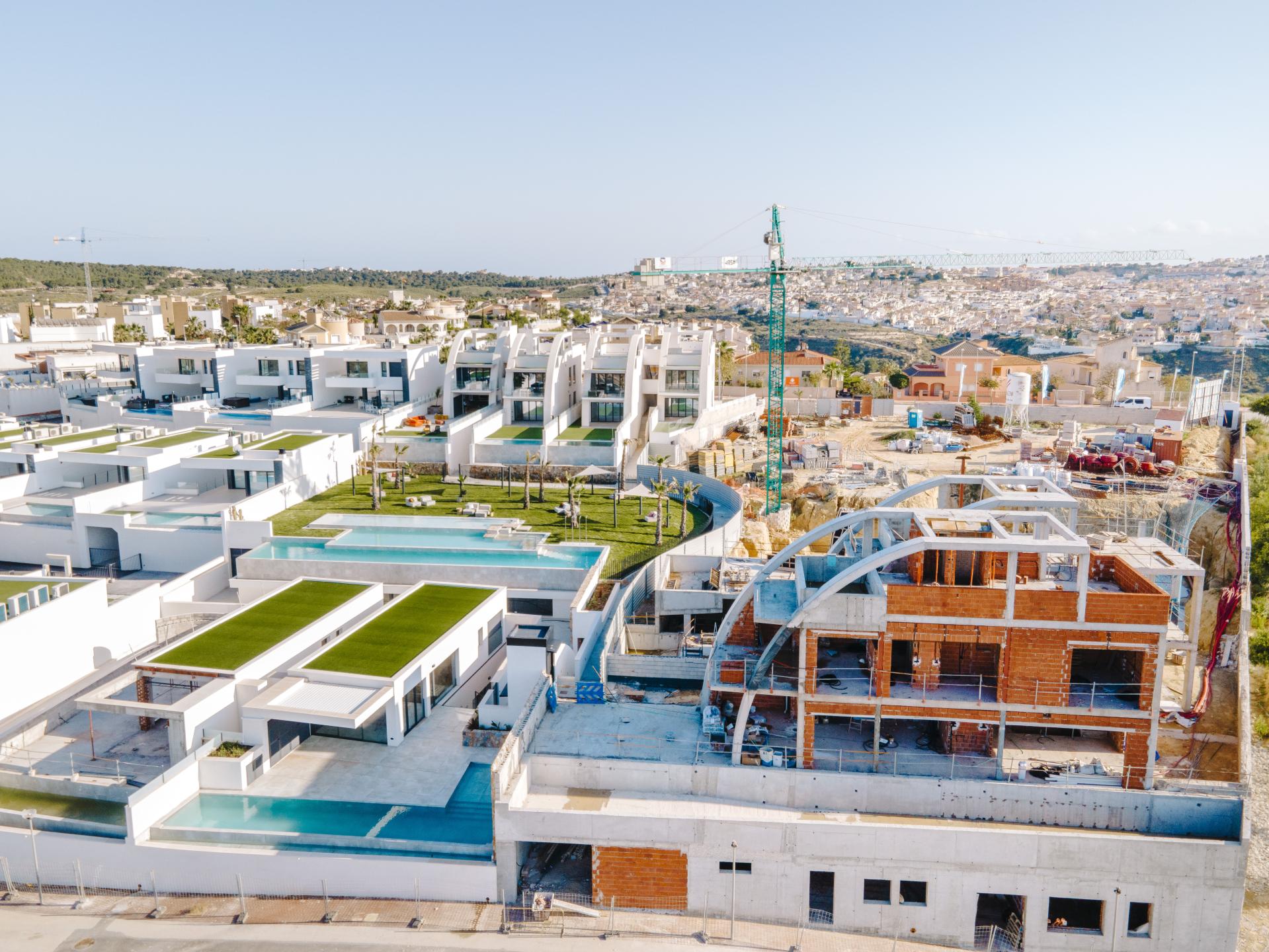 Erdgeschosswohnung mit privatem Pool in Rojales, Alicante (Costa Blanca) in Medvilla Spanje