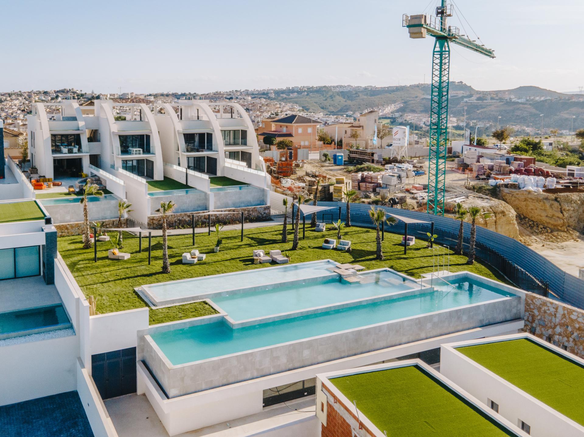 Erdgeschosswohnung mit privatem Pool in Rojales, Alicante (Costa Blanca) in Medvilla Spanje