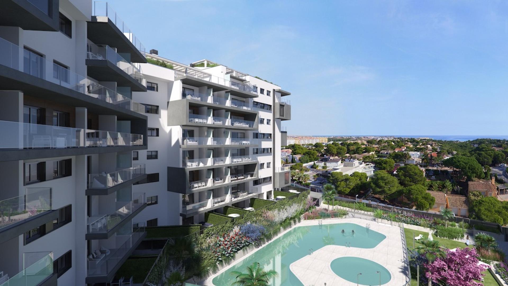 2 Schlafzimmer Apartment mit Terrasse In Campoamor - Orihuela Costa - Neubau in Medvilla Spanje