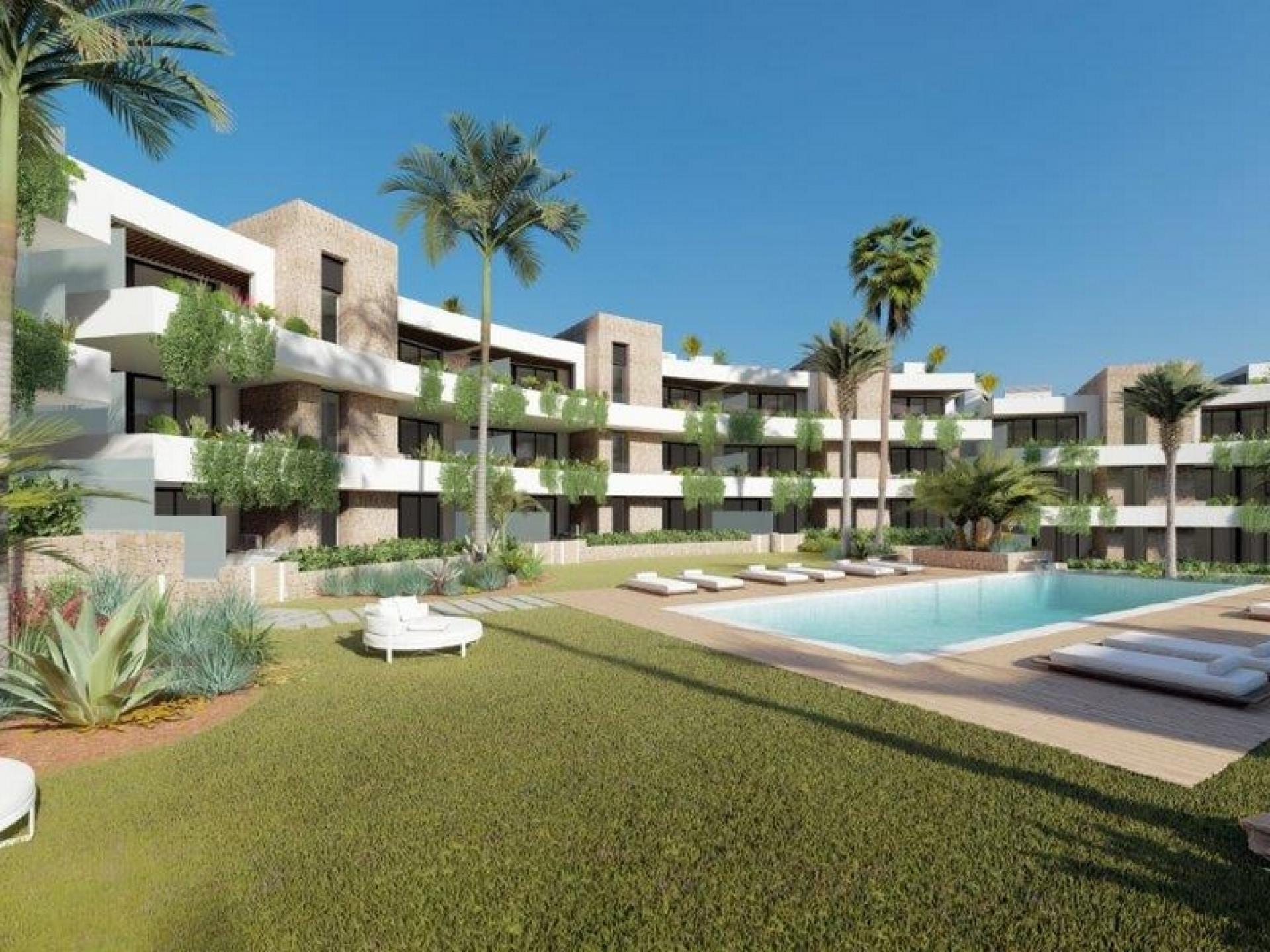 Moderne Wohnungen zum Verkauf im La Manga Club in Medvilla Spanje