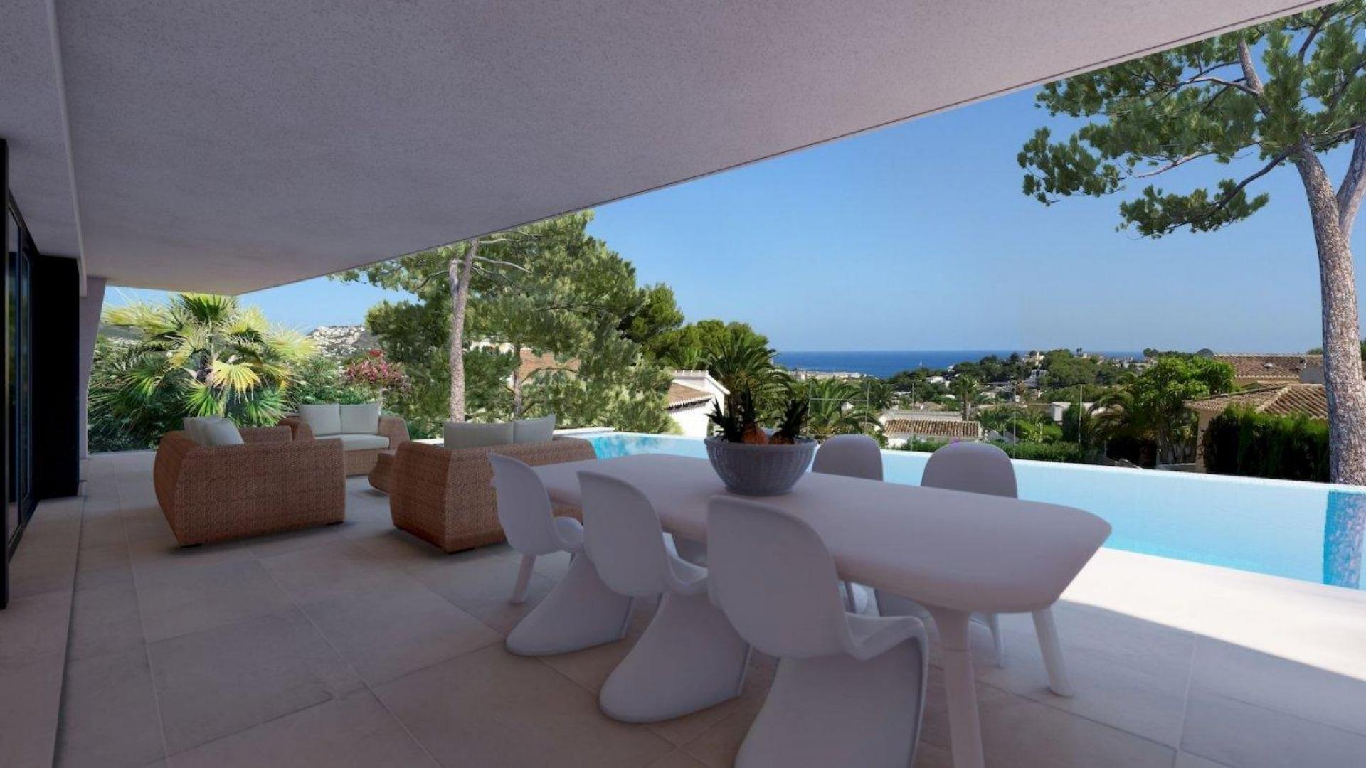 4 Schlafzimmer Villa In Moraira - Neubau in Medvilla Spanje