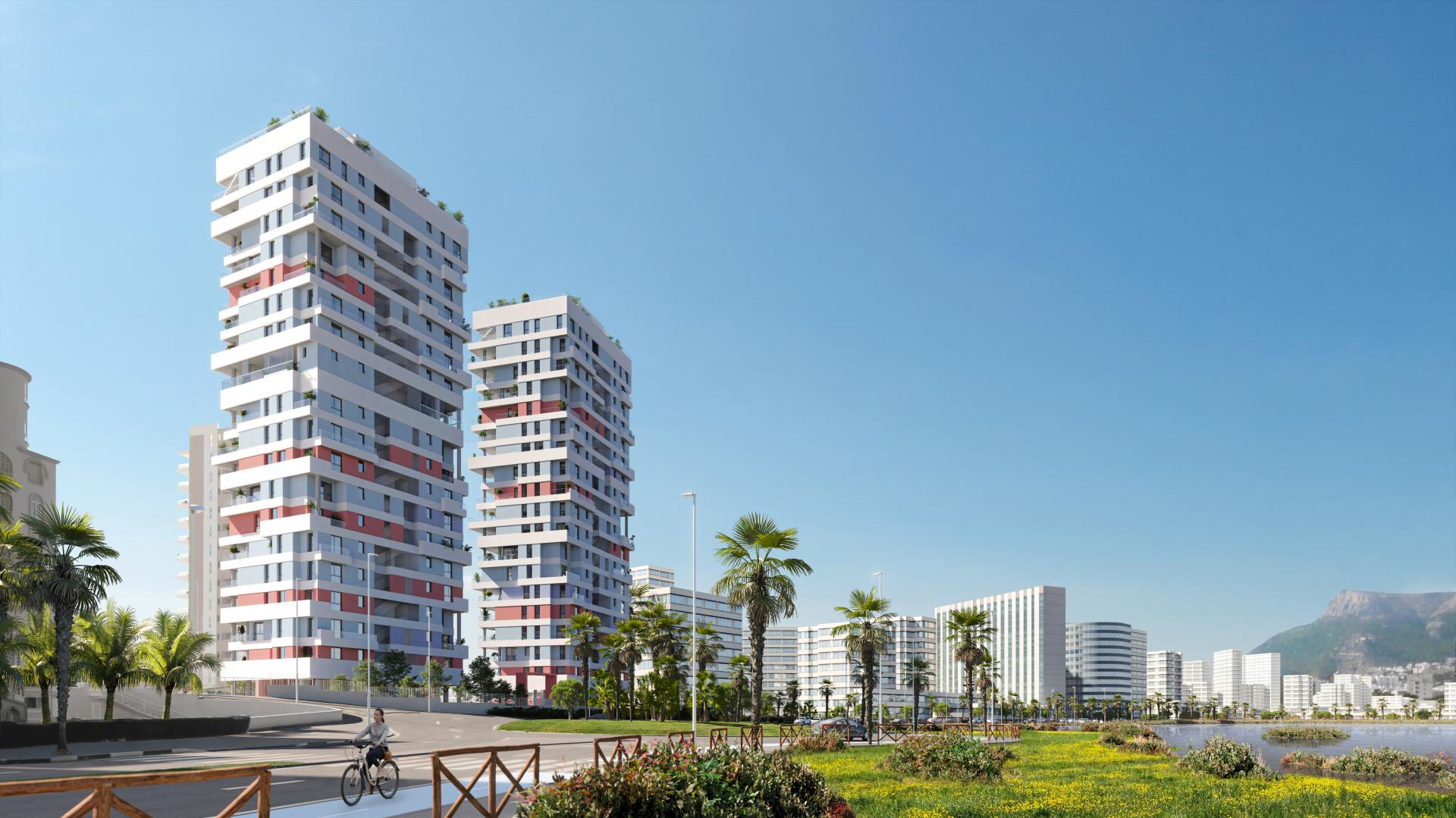 3 Schlafzimmer Apartment mit Terrasse In Calpe - Neubau in Medvilla Spanje