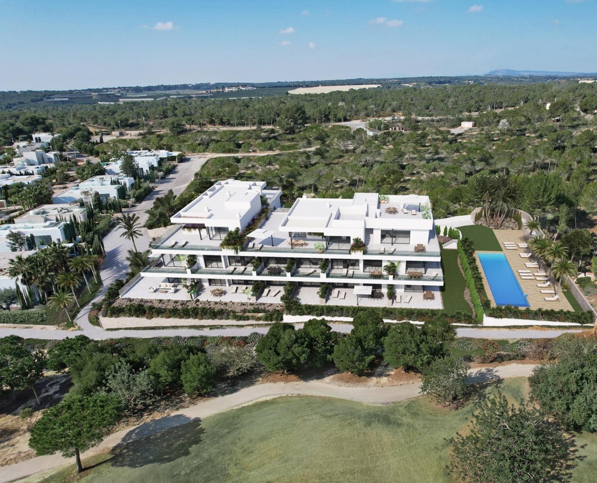 3 Schlafzimmer Wohnung mit Garten In Las Colinas Golf - Neubau in Medvilla Spanje