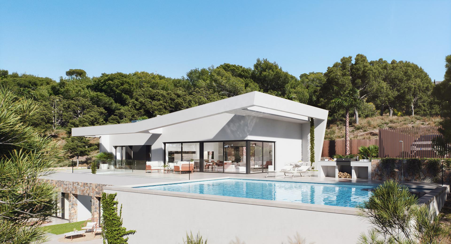 Neue, moderne Villa im Las Colinas Golf & Country Club in Medvilla Spanje