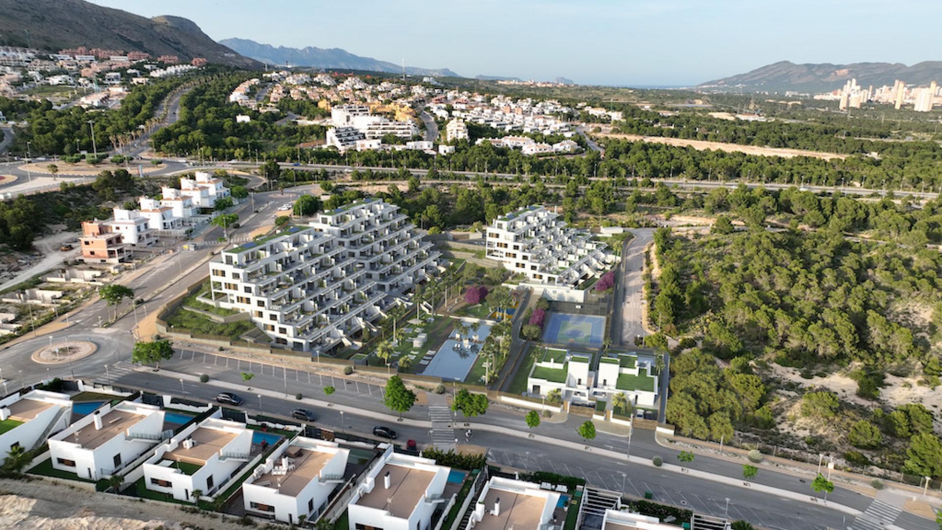 2 Schlafzimmer Apartment mit Terrasse In Benidorm - Neubau in Medvilla Spanje