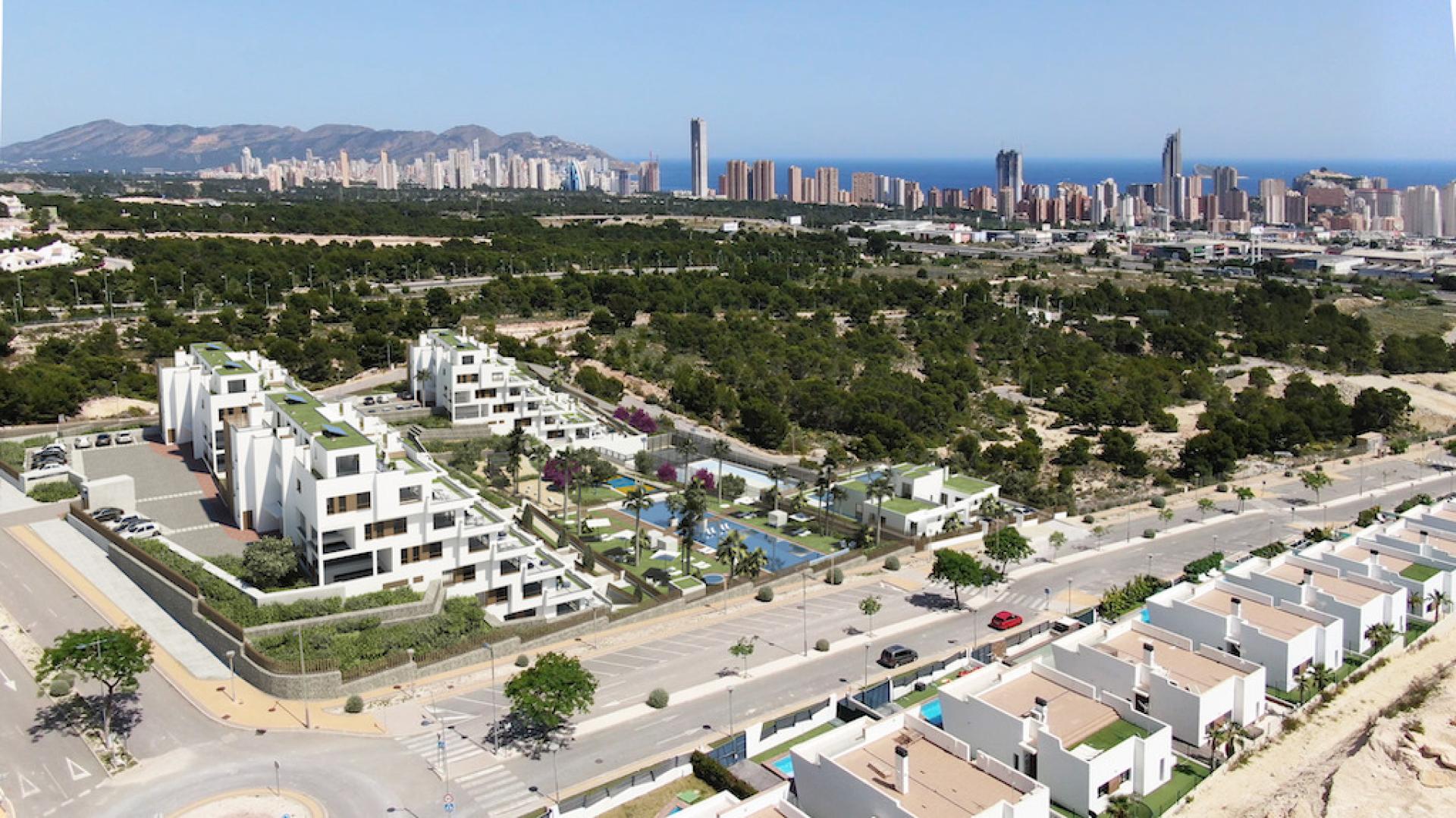 2 Schlafzimmer Apartment mit Terrasse In Benidorm - Neubau in Medvilla Spanje