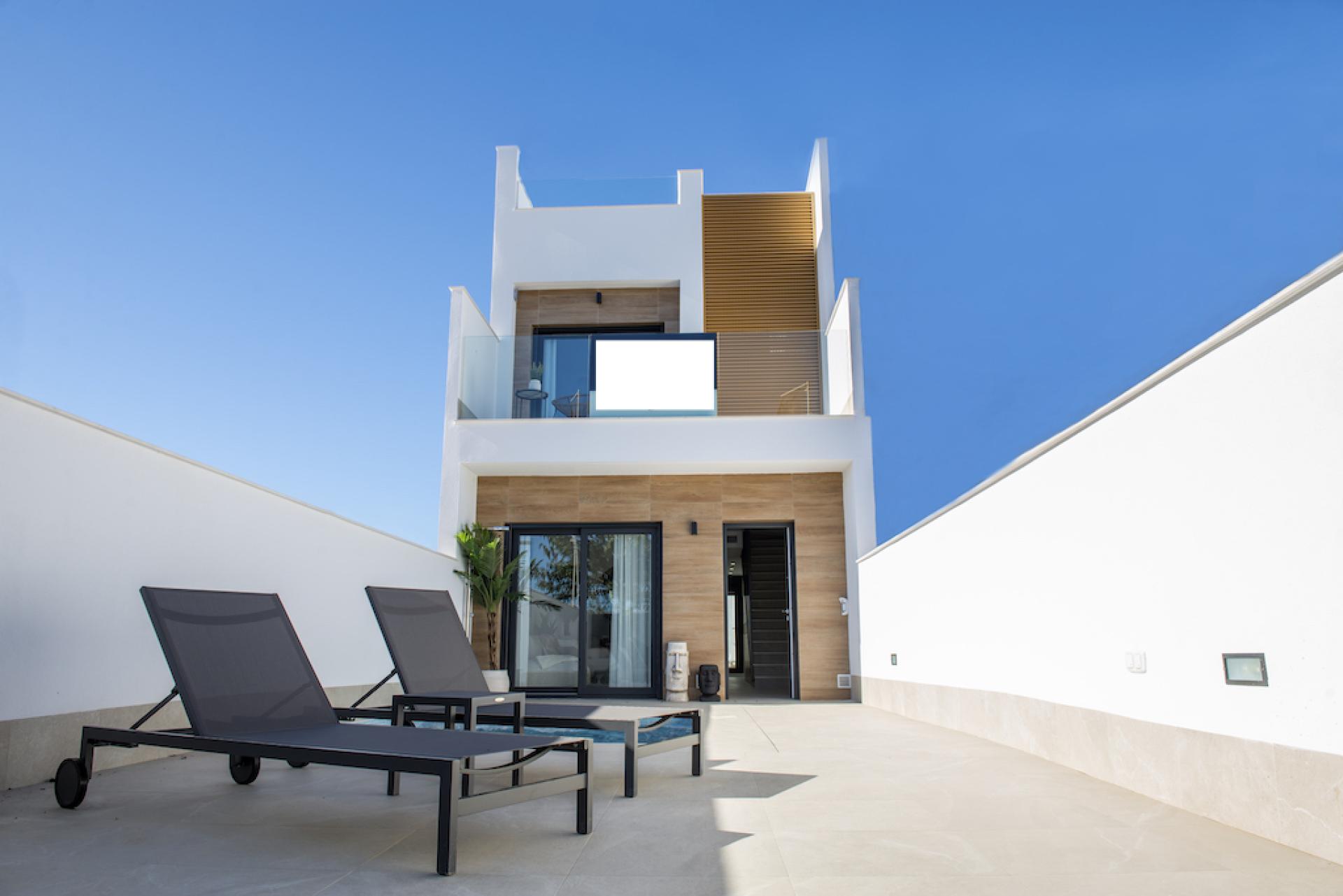 3 Schlafzimmer Reihenhäuser In San Pedro Del Pinatar - Neubau in Medvilla Spanje