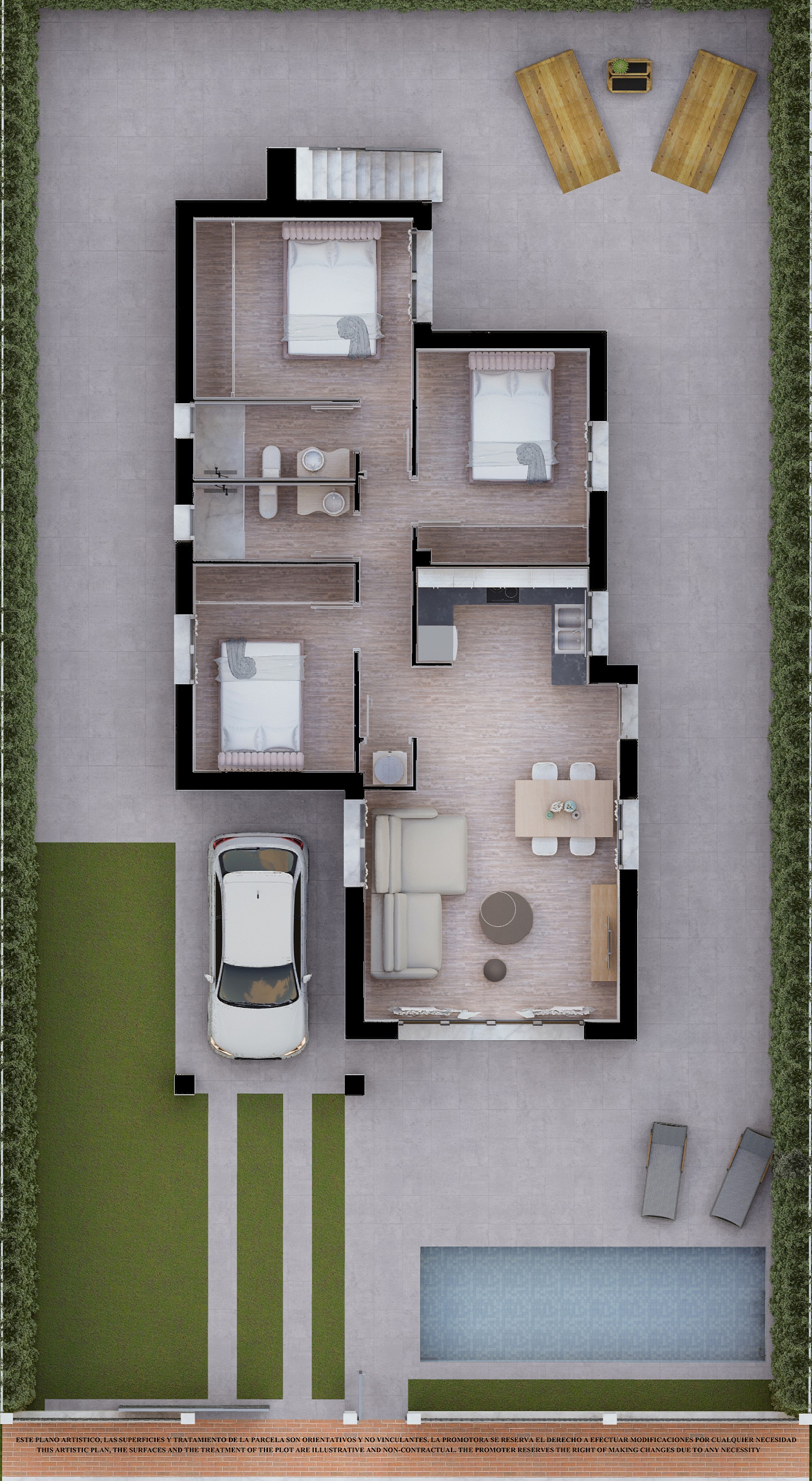 3 Schlafzimmer Villa In Los Alcazares - Neubau in Medvilla Spanje