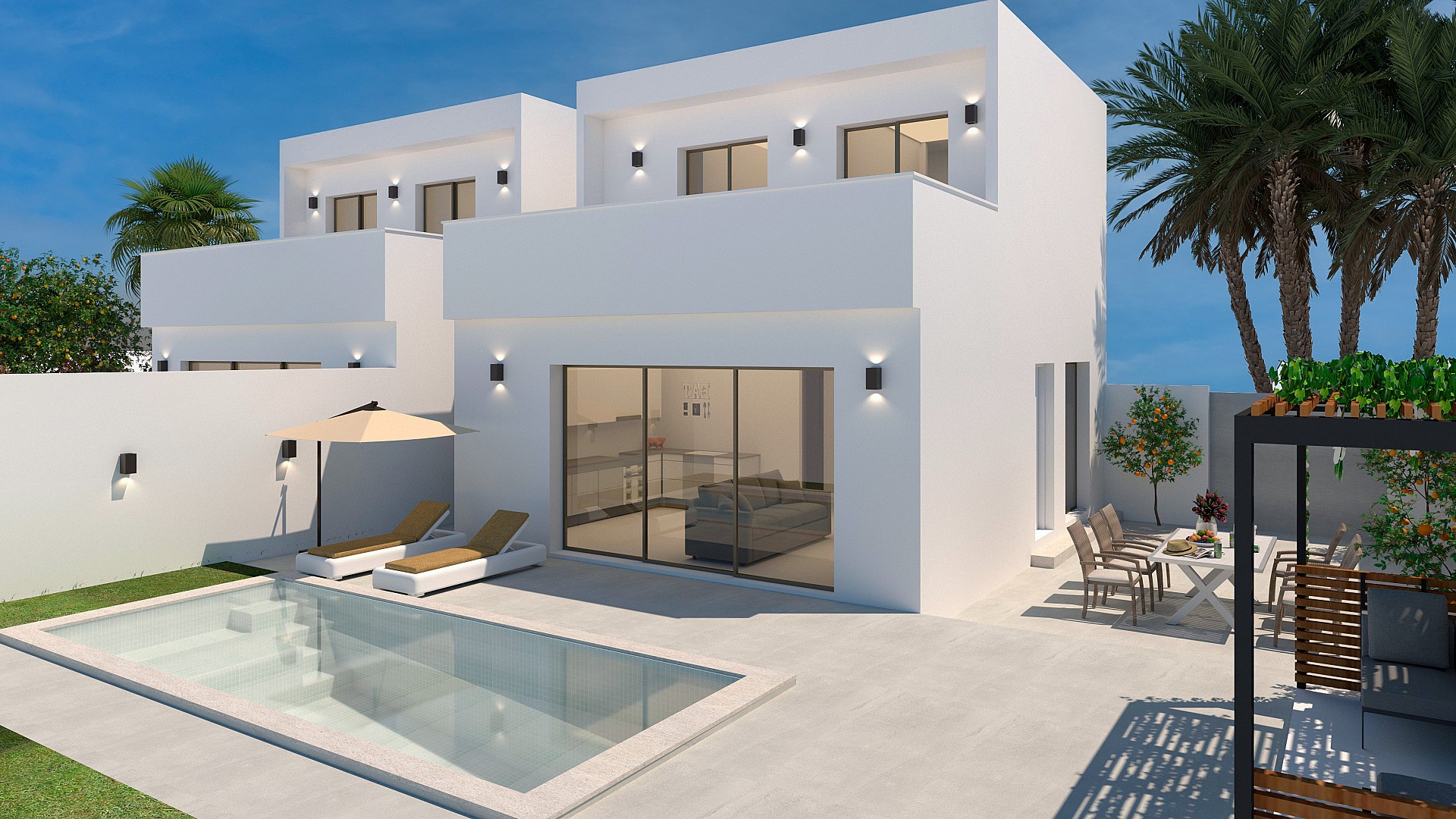 3 Schlafzimmer Villa In La Zenia - Orihuela Costa - Neubau in Medvilla Spanje