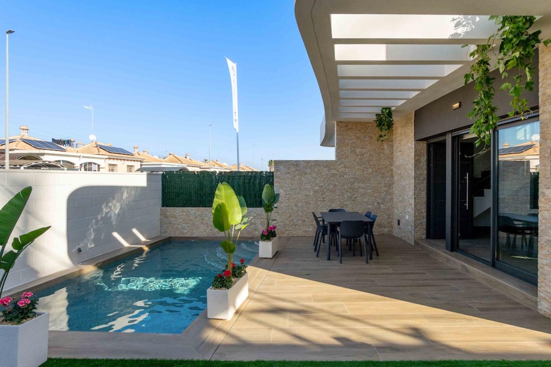 3 Schlafzimmer Reihenhäuser In Los Montesinos - Neubau in Medvilla Spanje