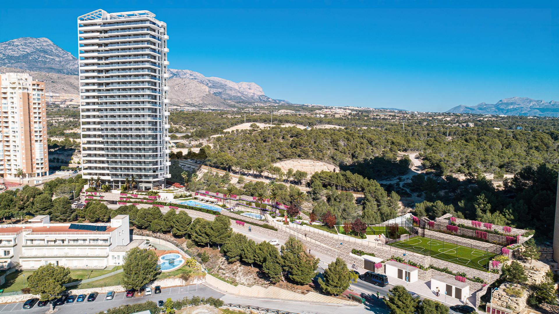 3 Schlafzimmer Apartment mit Terrasse In Benidorm - Neubau in Medvilla Spanje