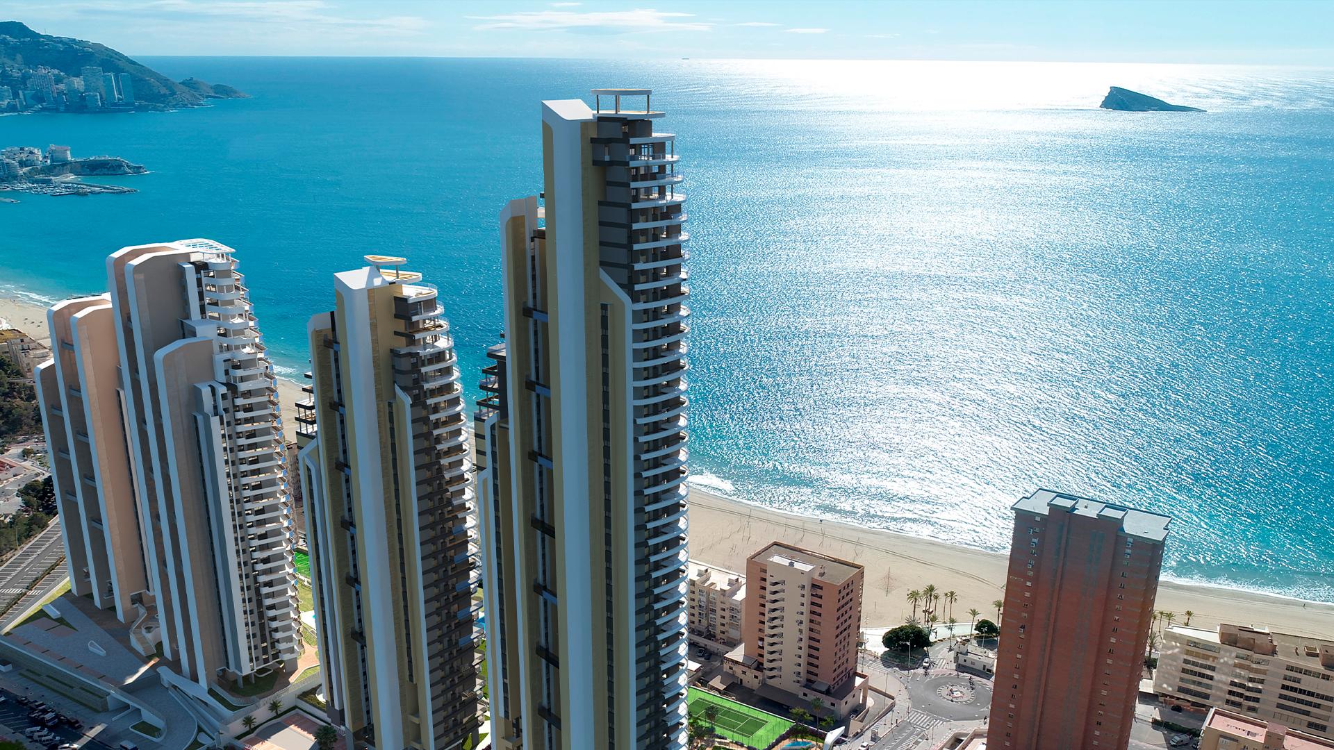 1 Schlafzimmer Apartment mit Terrasse In Benidorm - Neubau in Medvilla Spanje