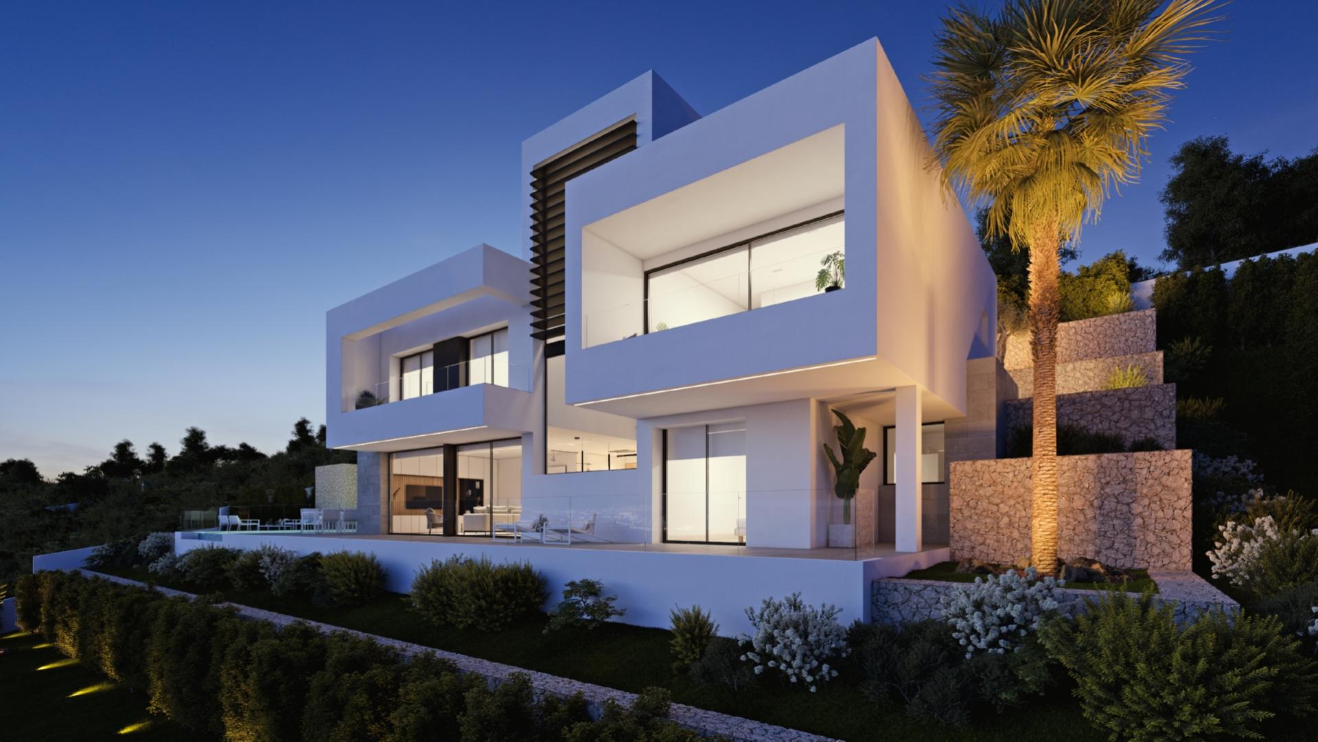 Top-Villa in exklusiver Gegend des angesagten Badeortes Altea in Medvilla Spanje