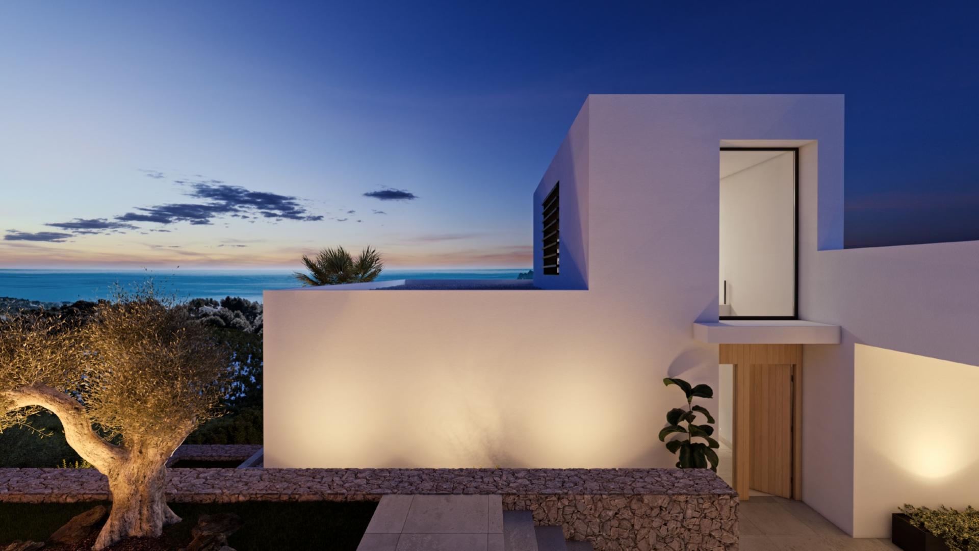 Top-Villa in exklusiver Gegend des angesagten Badeortes Altea in Medvilla Spanje