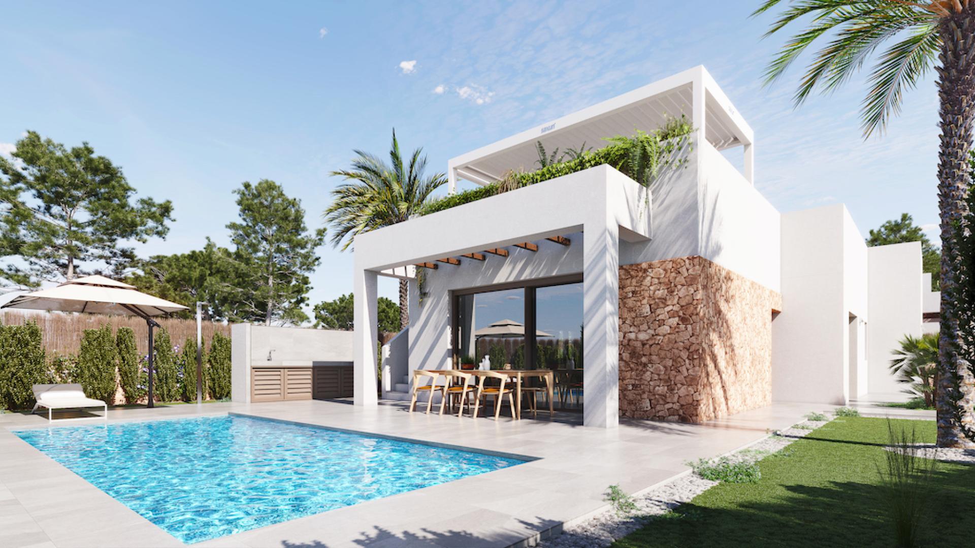 3 Schlafzimmer Villa In Lomas De Cabo Roig - Neubau in Medvilla Spanje