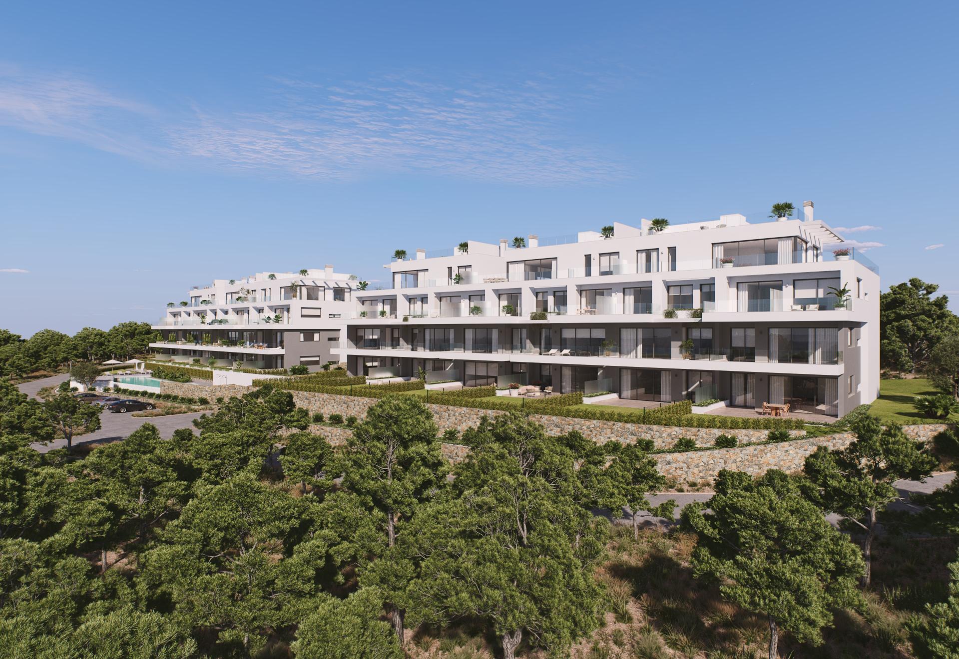 3 Schlafzimmer Wohnung mit Garten In Las Colinas Golf - Neubau in Medvilla Spanje