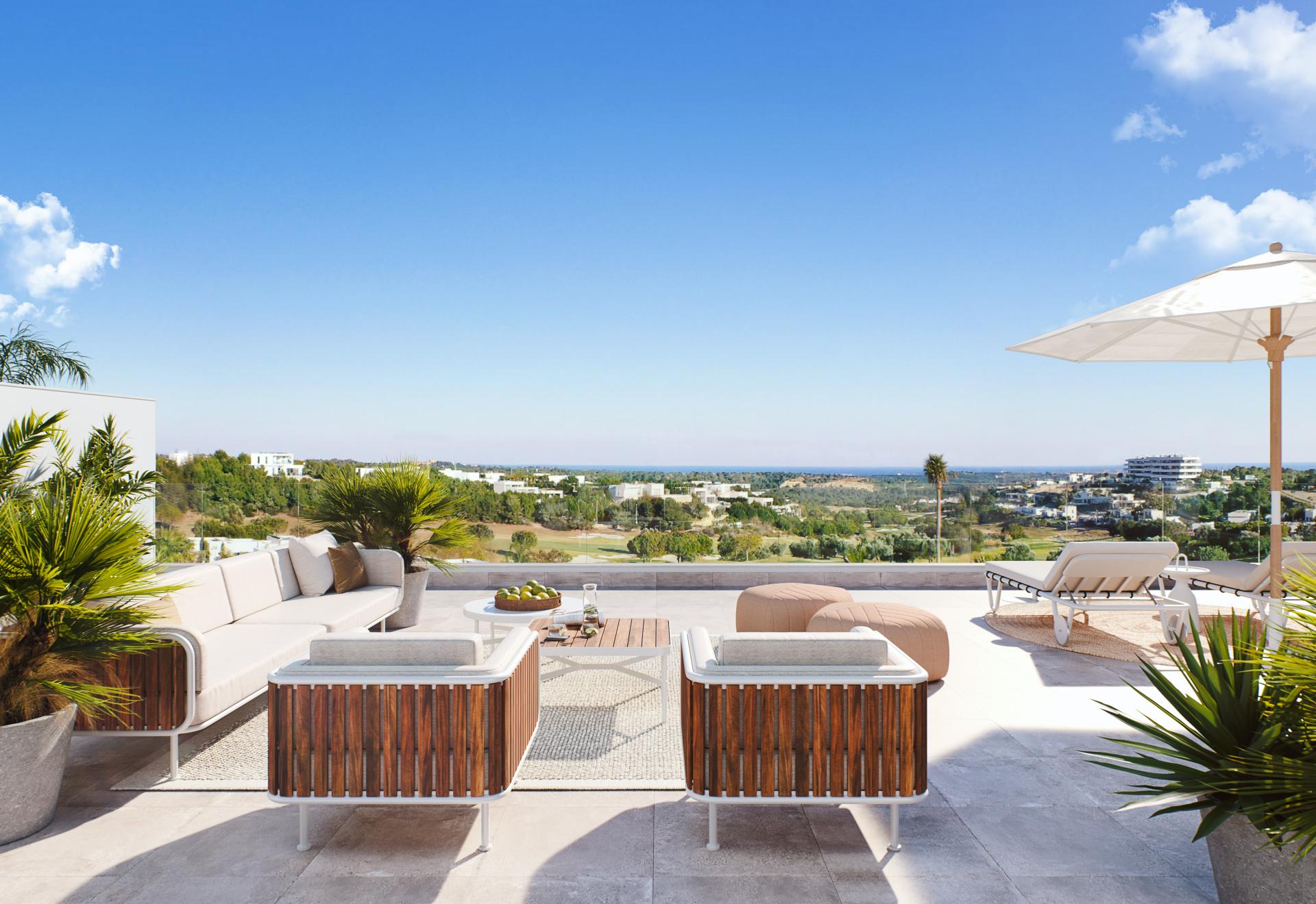 3 Schlafzimmer Wohnung mit Dachterrasse In Las Colinas Golf - Neubau in Medvilla Spanje