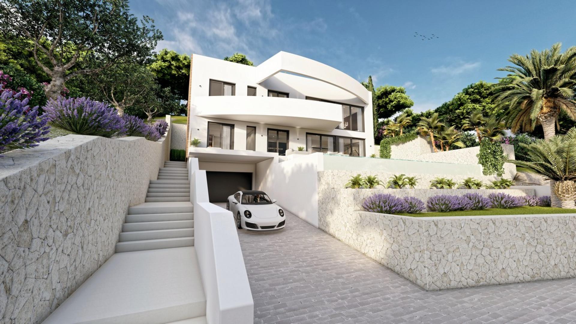 4 Schlafzimmer Villa In Altea - Neubau in Medvilla Spanje