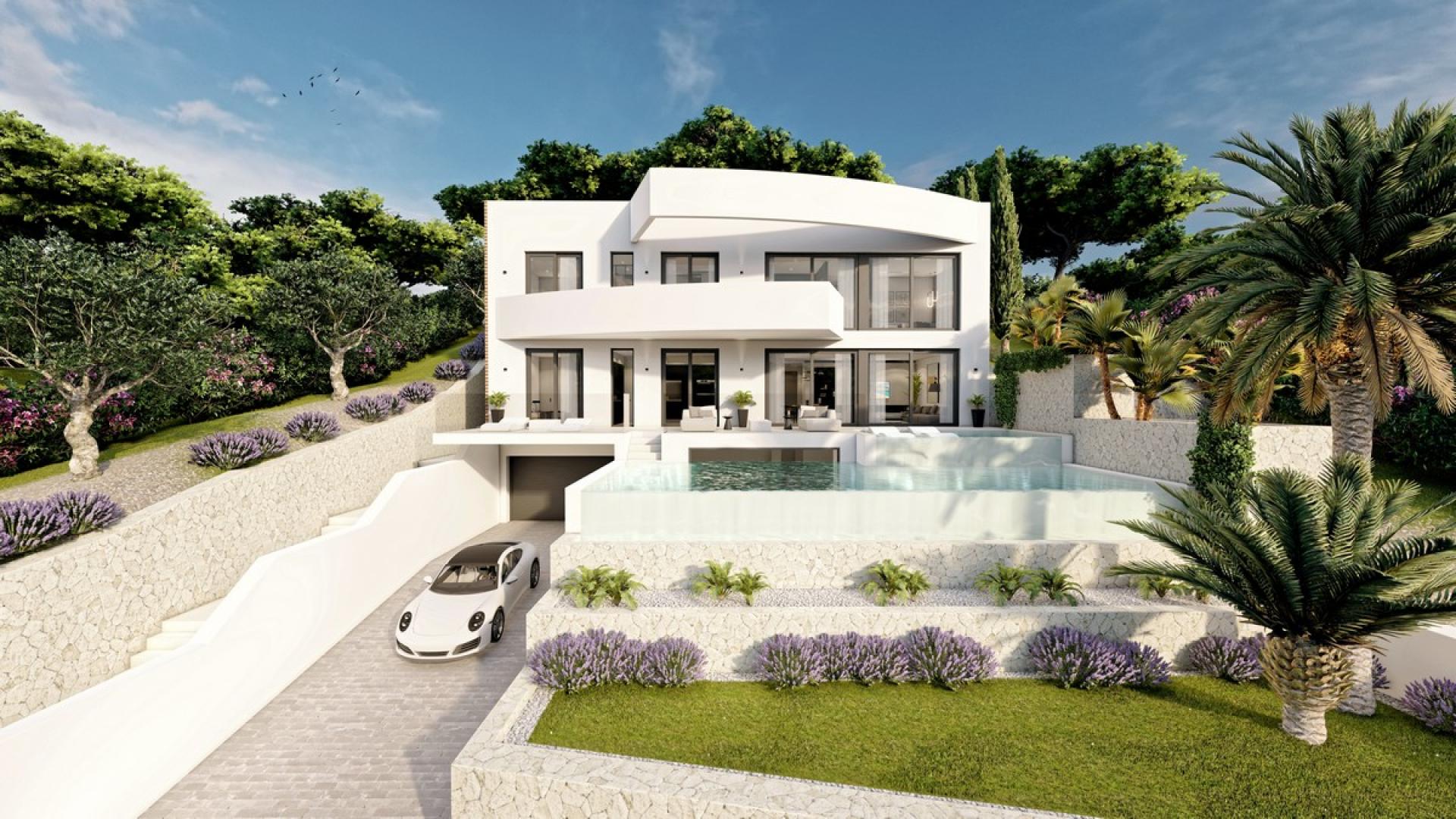 4 Schlafzimmer Villa In Altea - Neubau in Medvilla Spanje