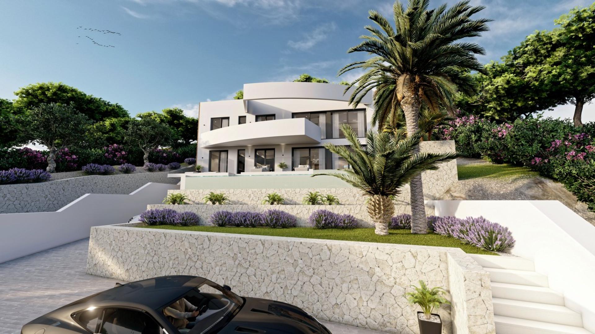 4 Schlafzimmer Villa In Altea - Neubau in Medvilla Spanje