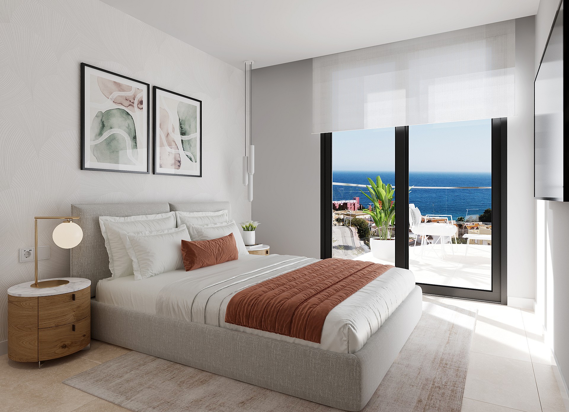 2 Schlafzimmer Apartment mit Terrasse In Calpe - Neubau in Medvilla Spanje