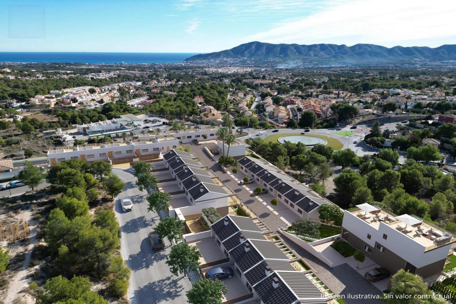 4 Schlafzimmer Villa In La Nucia - Neubau in Medvilla Spanje