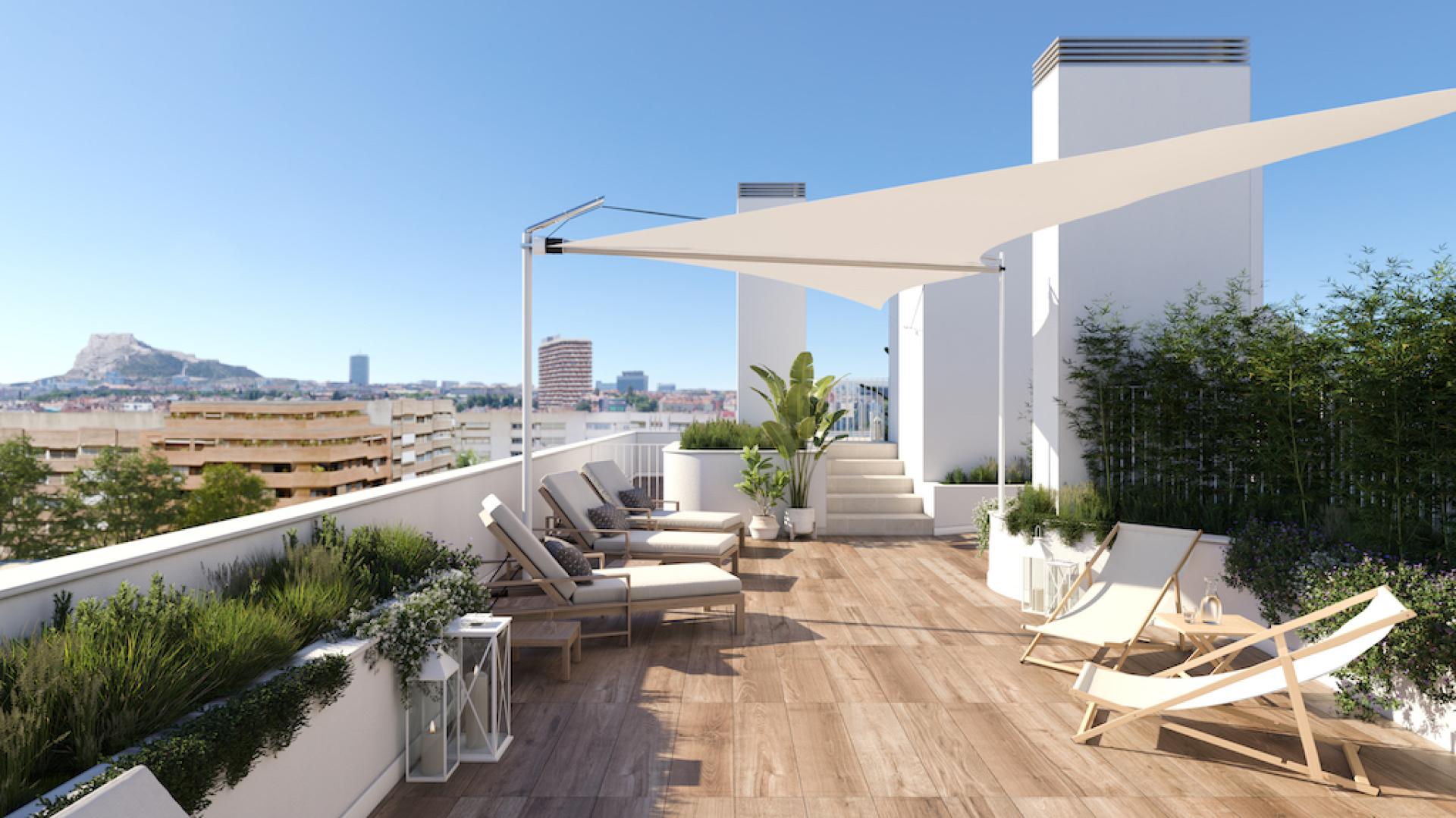 4 Schlafzimmer Apartment mit Terrasse In Alicante - Neubau in Medvilla Spanje