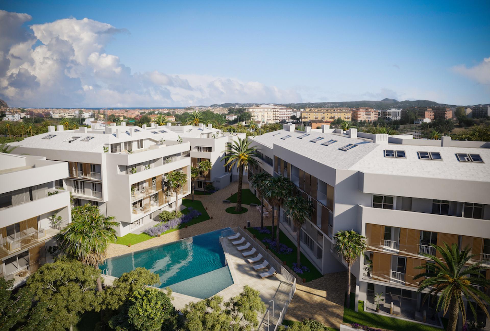 2 Schlafzimmer Apartment mit Terrasse In Jávea - Neubau in Medvilla Spanje