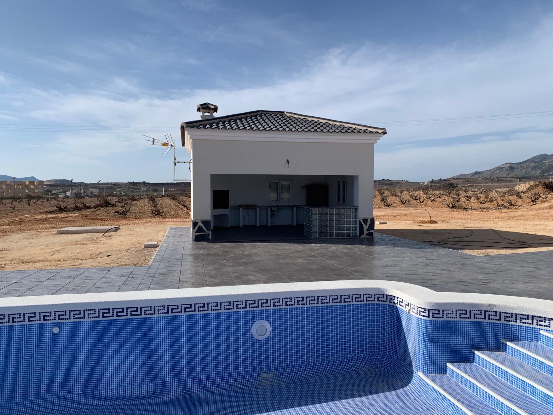 Luxuriöse Neubauvillen mit Pool inkl. Grundstücke, Lizenzen Alicante, Pinoso in Medvilla Spanje