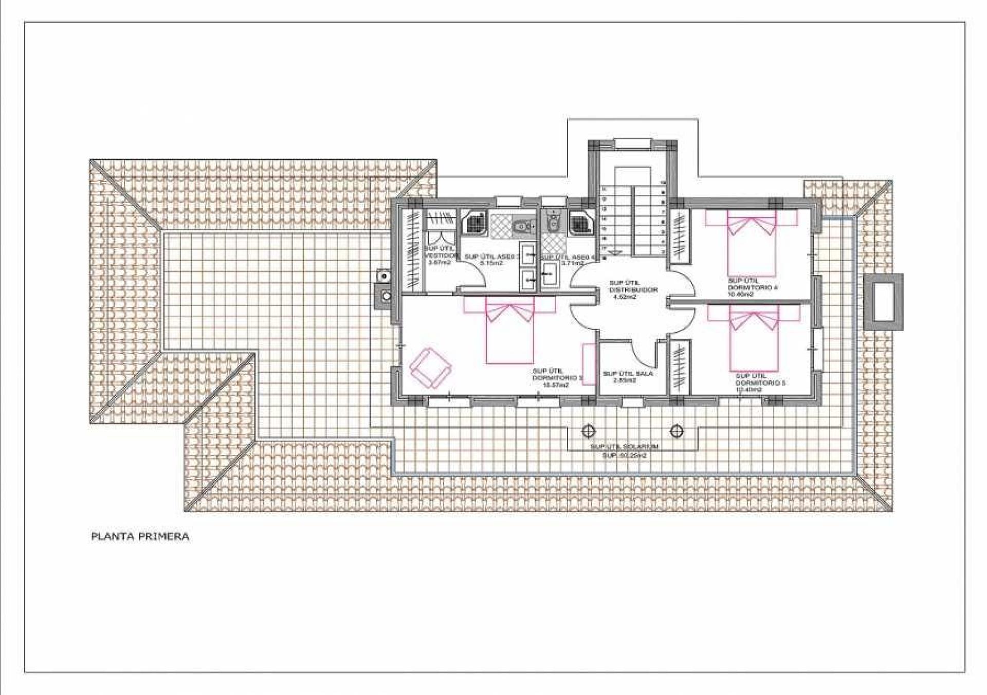 Luxuriöse Neubauvillen mit Pool inkl. Grundstücke, Lizenzen Alicante, Pinoso in Medvilla Spanje