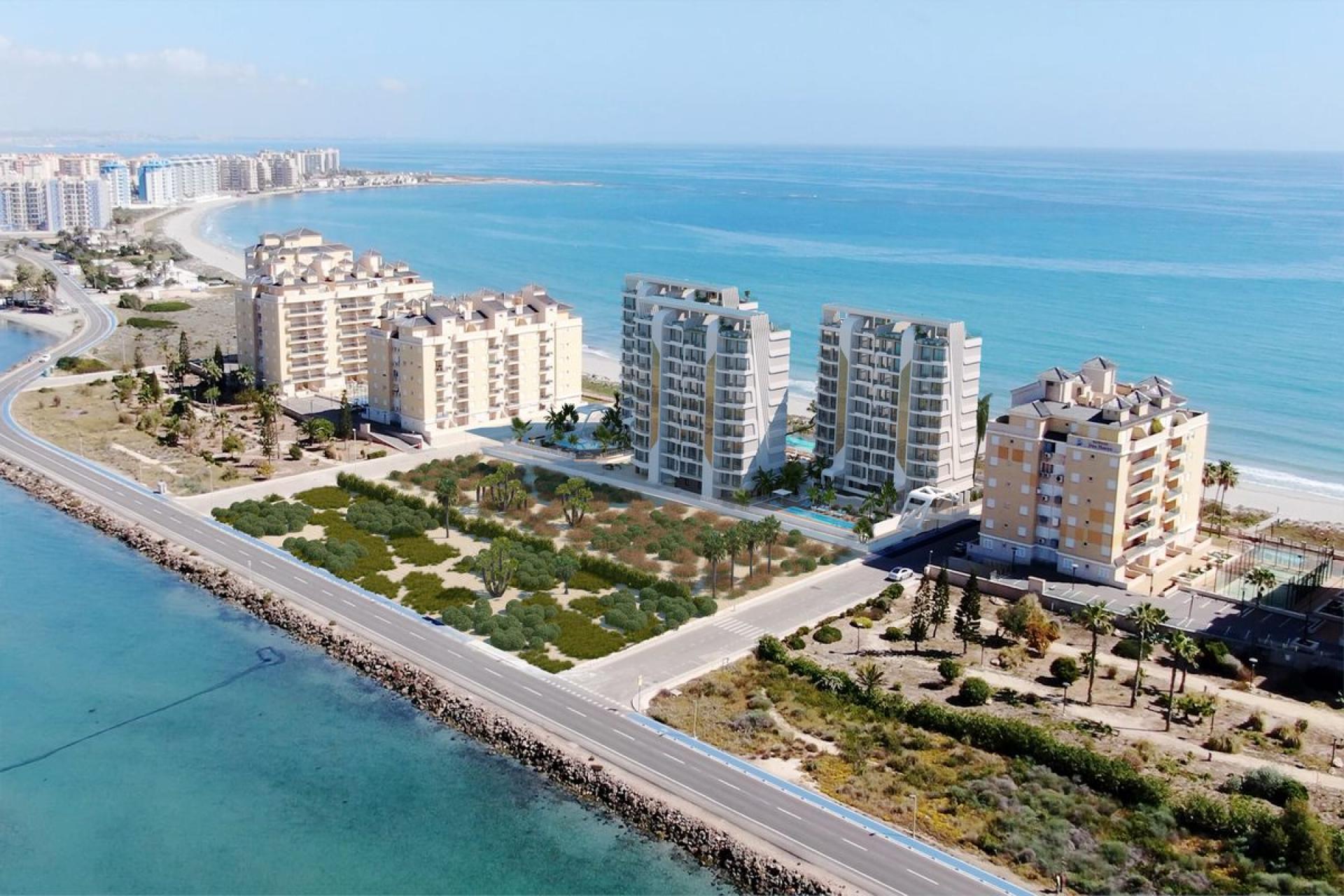 3 Schlafzimmer Wohnung mit Dachterrasse In La Manga Del Mar Menor - Neubau in Medvilla Spanje