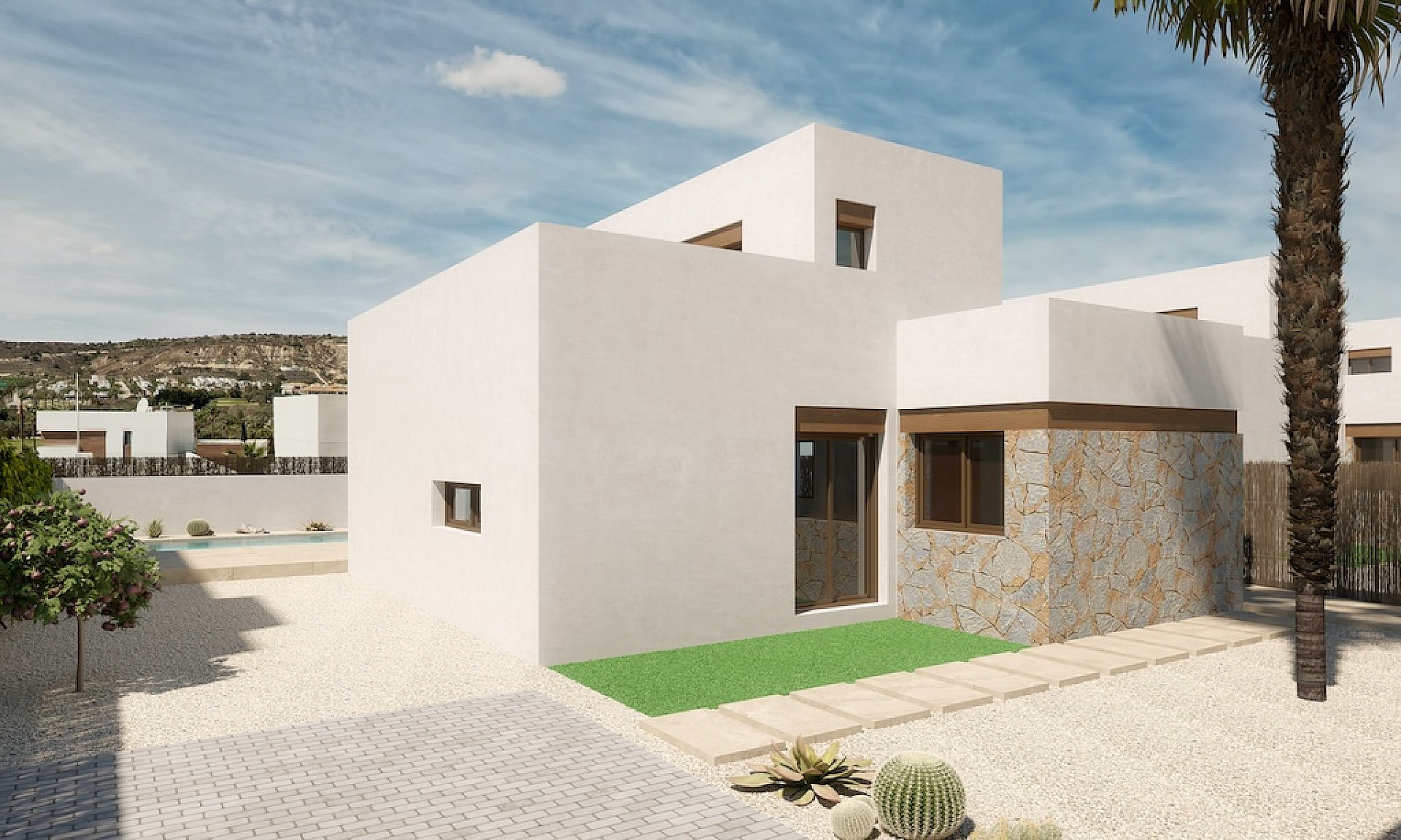 3 Schlafzimmer Villa In Algorfa - La Finca Golf - Neubau in Medvilla Spanje