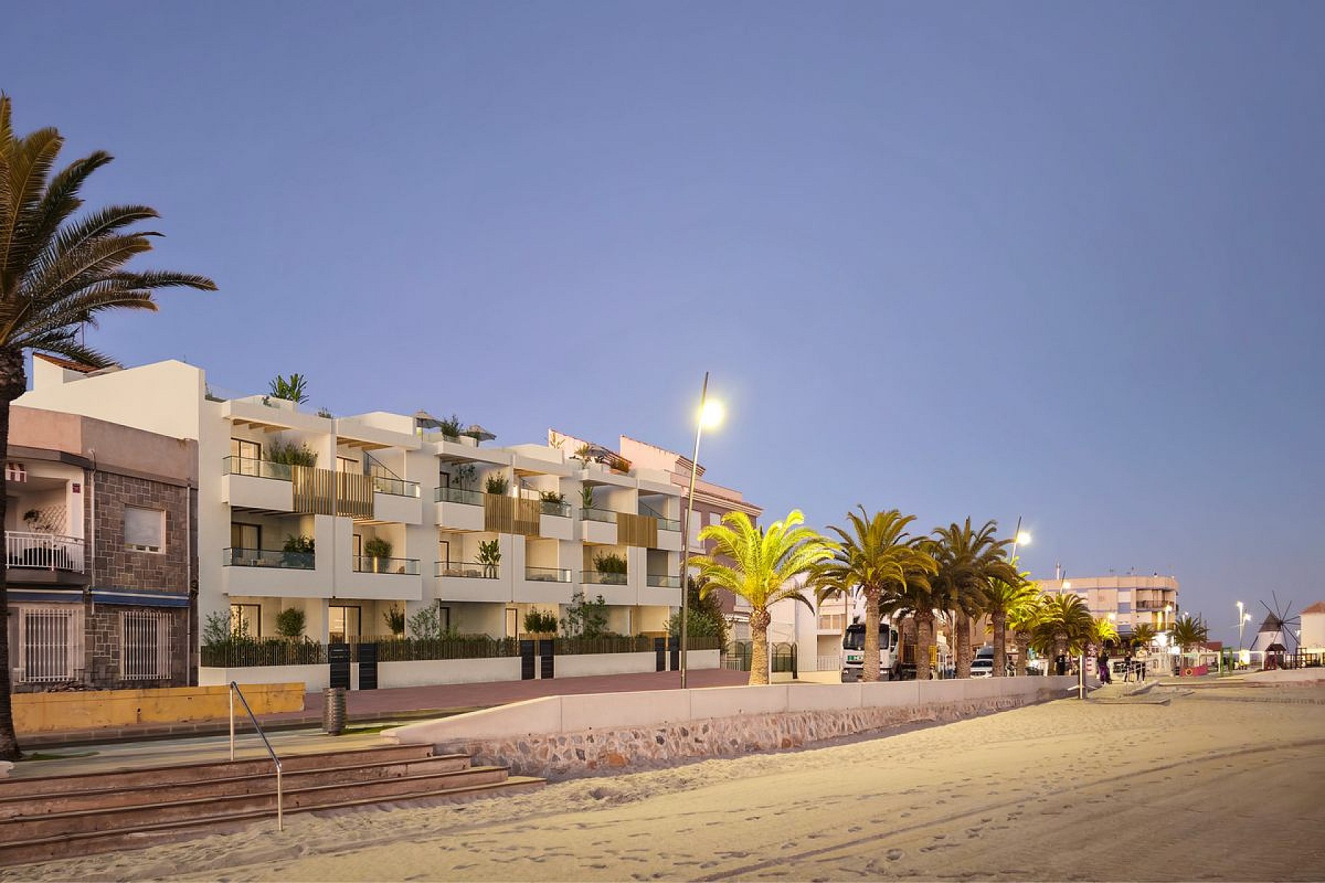 1 Schlafzimmer Wohnung mit Garten In Lo Pagan - Neubau in Medvilla Spanje