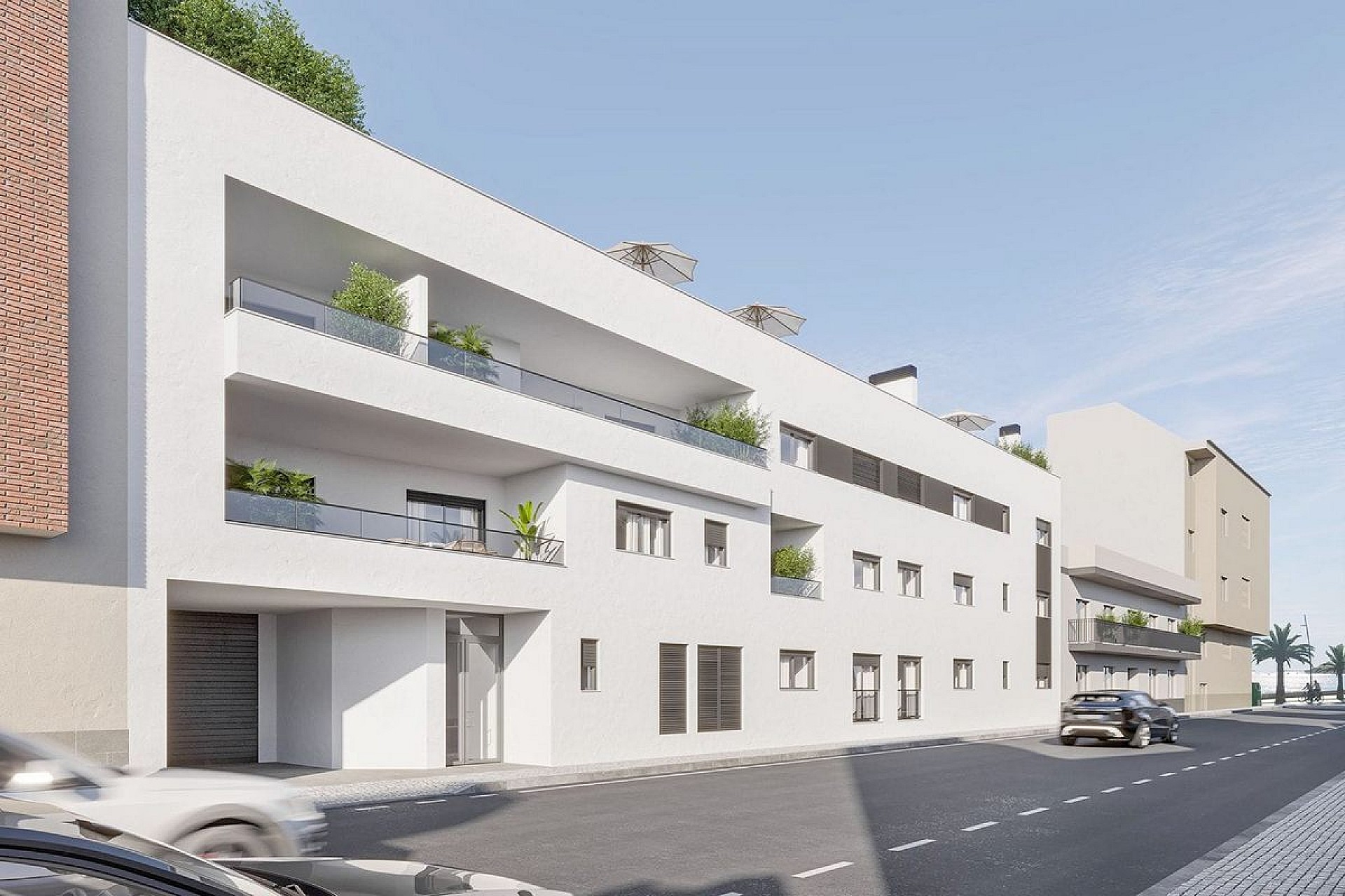 3 Schlafzimmer Wohnung mit Dachterrasse In Lo Pagan - Neubau in Medvilla Spanje