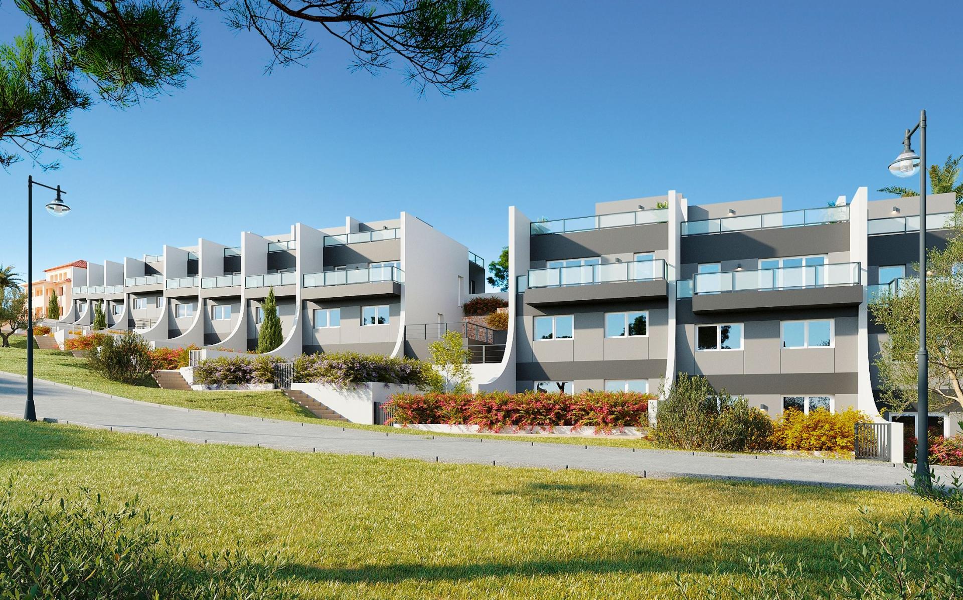 4 Schlafzimmer Reihenhäuser In Finestrat - Neubau in Medvilla Spanje