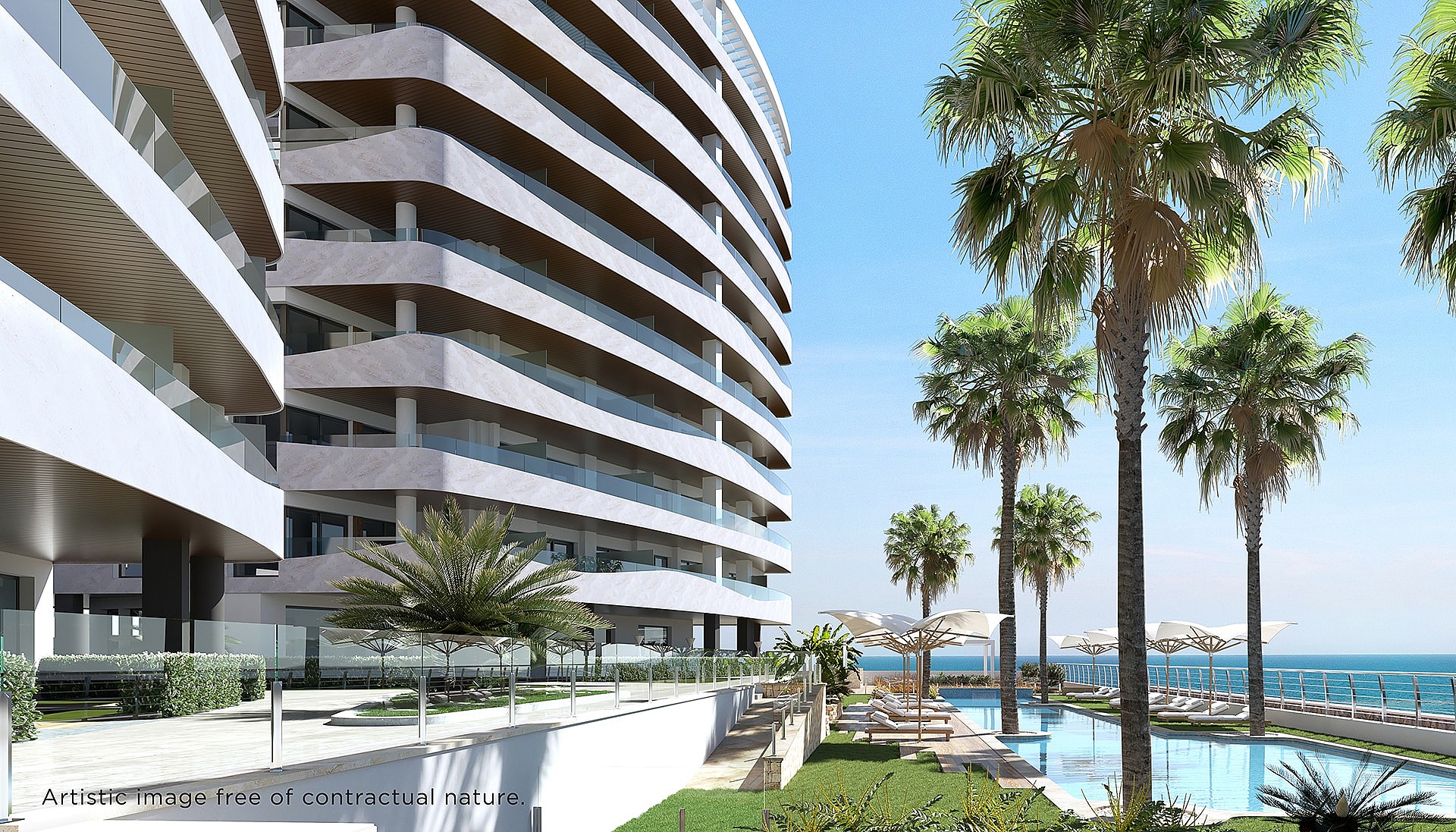 1 Schlafzimmer Apartment mit Terrasse In La Manga Del Mar Menor - Neubau in Medvilla Spanje