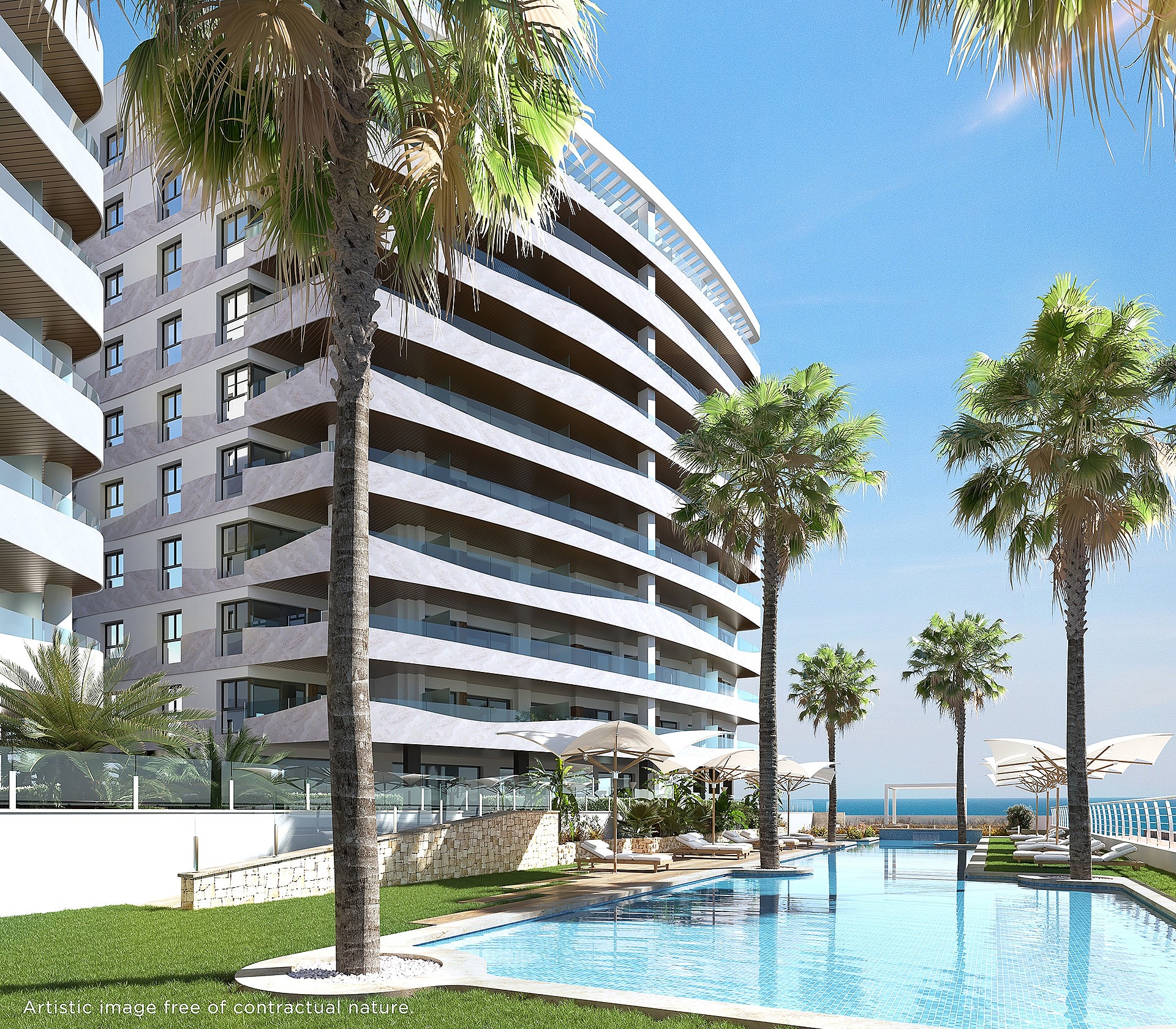 1 Schlafzimmer Apartment mit Terrasse In La Manga Del Mar Menor - Neubau in Medvilla Spanje