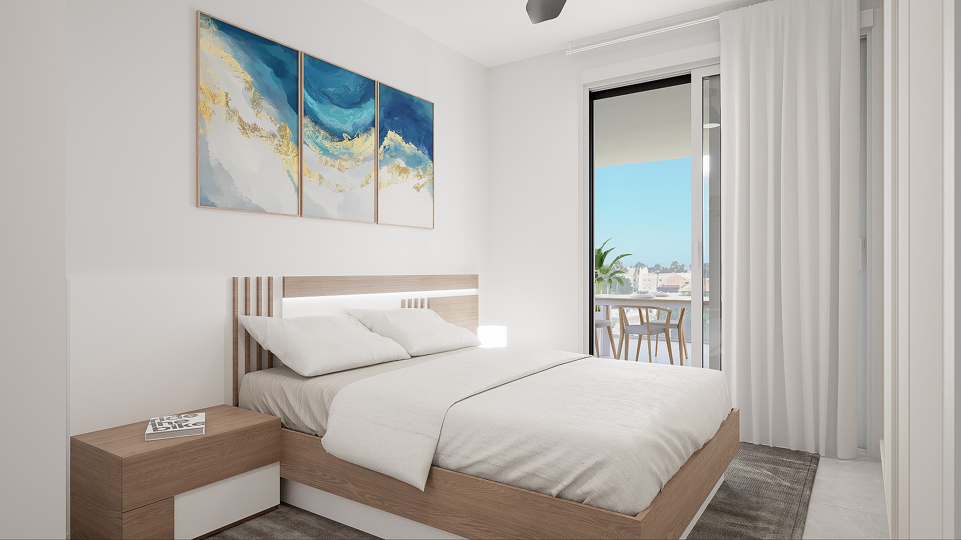 3 !bedroom Wohnung mit Dachterrasse ! EN Los Alcazares in Medvilla Spanje