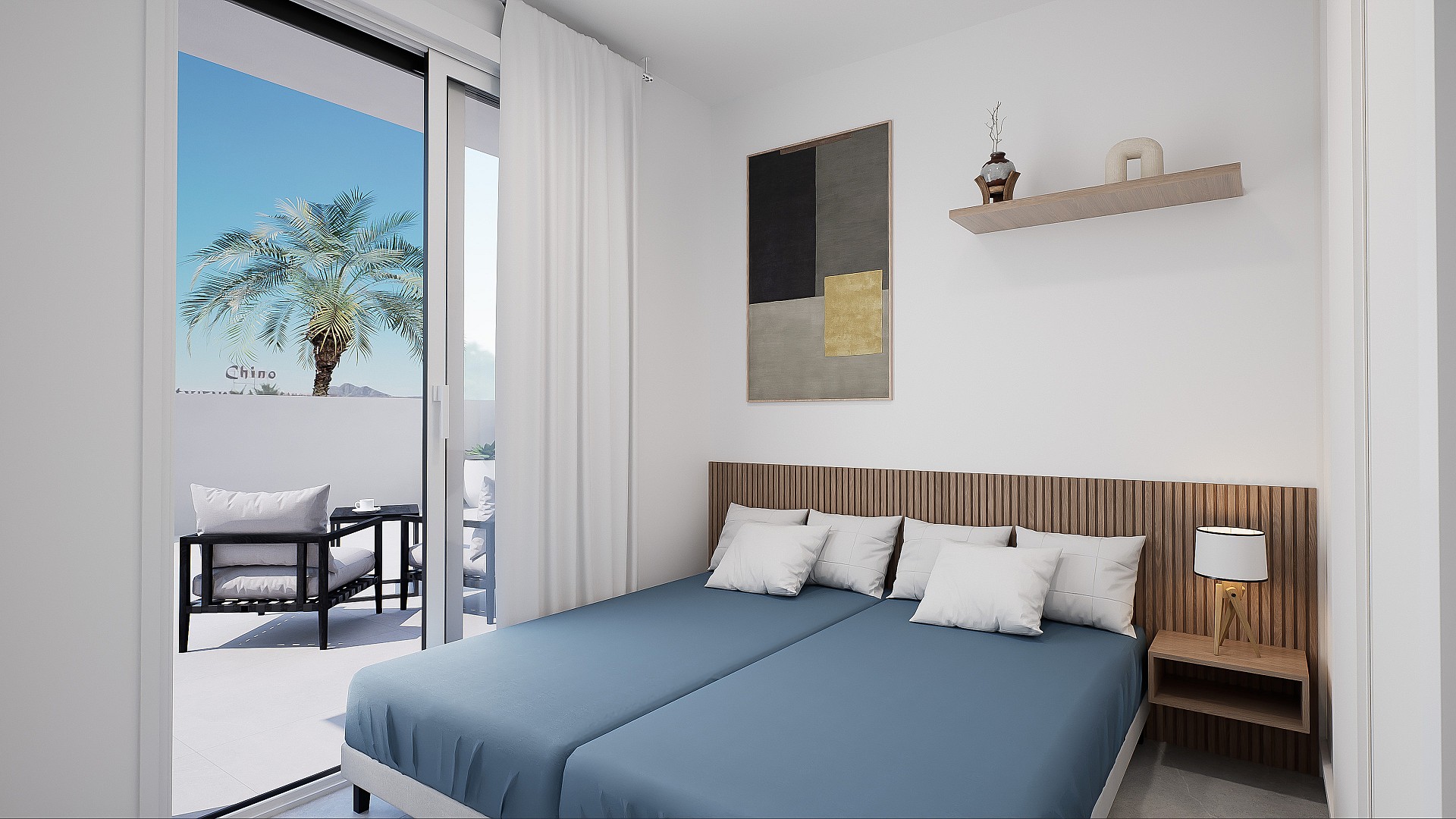 3 !bedroom Wohnung mit Dachterrasse ! EN Los Alcazares in Medvilla Spanje